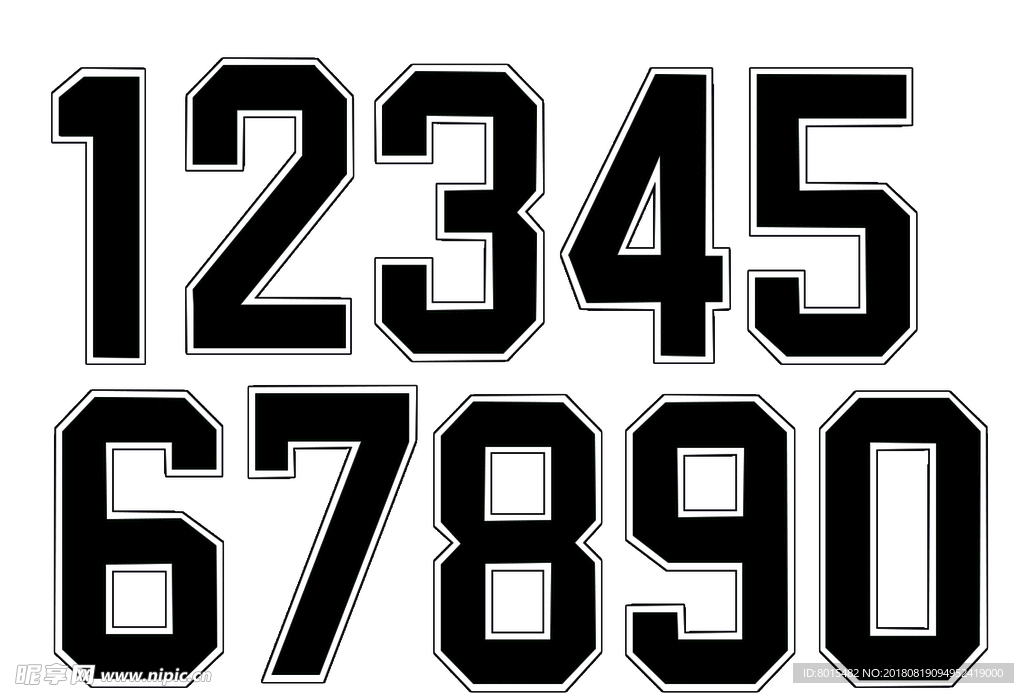 籃球服裝編號數字設計圖在數字廣告設計中的創意應用